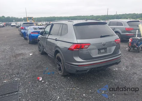 2023 Volkswagen Tiguan 2.0T Se R-Line Black from USA, damaged, VIN 3VV8B7AX8PM076348